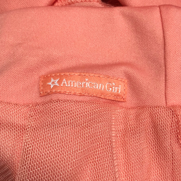 American Girl Skirt Tulle Peach Size 14 - Picture 5 of 5